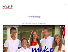 Tablet Screenshot of electmikebishop.com